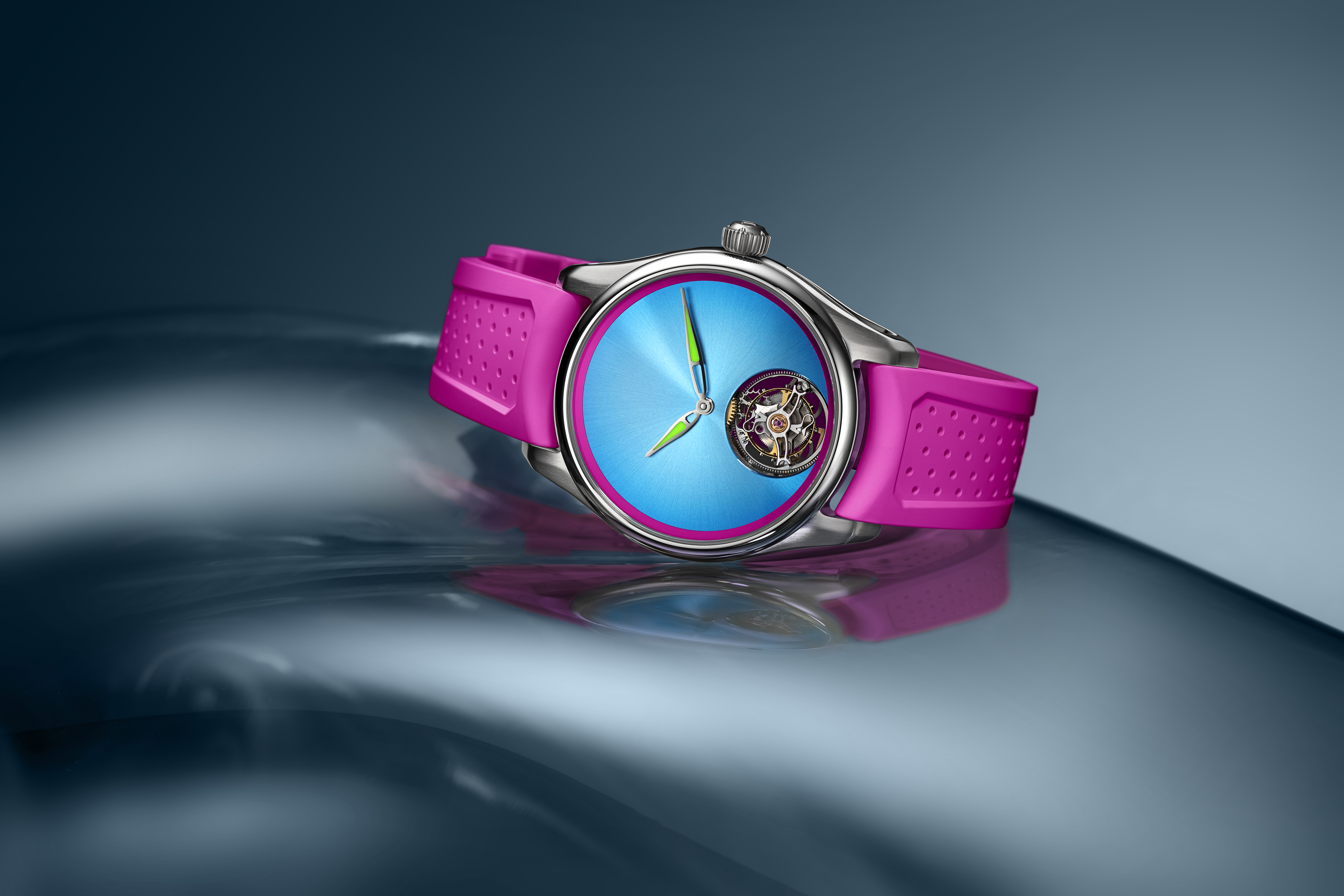 Bucherer Exclusive: H. Moser & Cie. Pioneer Tourbillon Miami